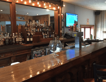 Adolph's bar interior.