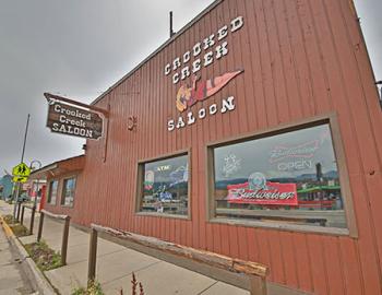 Crooked Creek Saloon exterior.