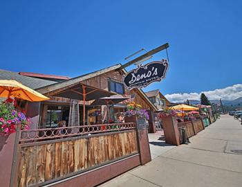 Deno's Mountain Bistro exterior.