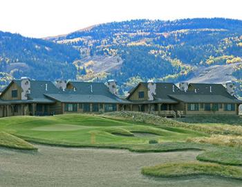 Grand Elk Golf Course and Club House buildings.