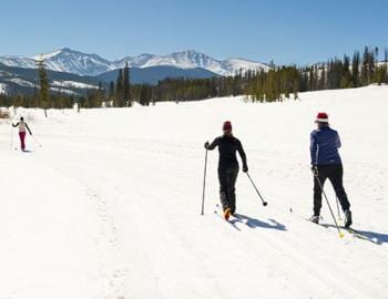 Cross country skiers.