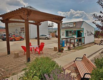 Lion Head Coffee shop exterior.